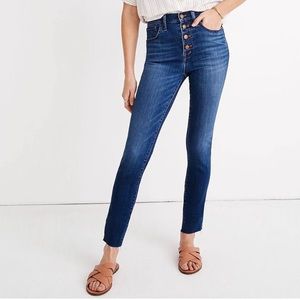 Madewell 10” High Rise Skinny Jeans